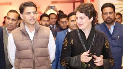Priyanka Gandhi dials Sachin Pilot amid stir in Rajasthan Congress