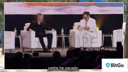 En español, Michael Saylor y Max Keiser en Bitcoin 2021,al grito de "F@ck Elon" | Krolus