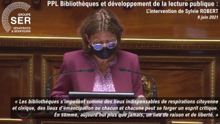 PPL Bibliothèques et développement de la lecture publique : l'intervention de Sylvie Robert