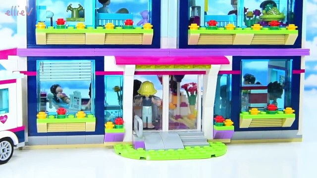 Custom Heartlake Hospital Renovation Lego Friends Custom Build Diy Craft
