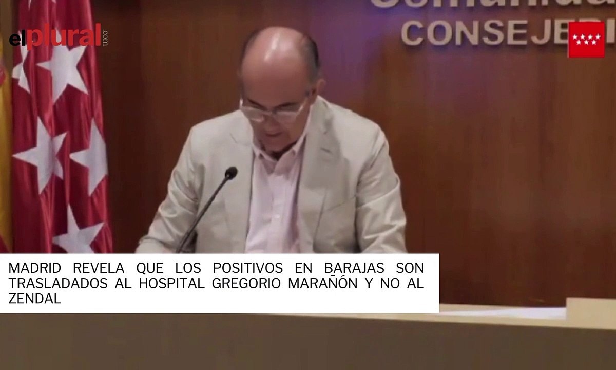 La Consejería de Sanidad revela que los positivos en Barajas son trasladados al Hospital Gregorio Marañón y no al Zendal