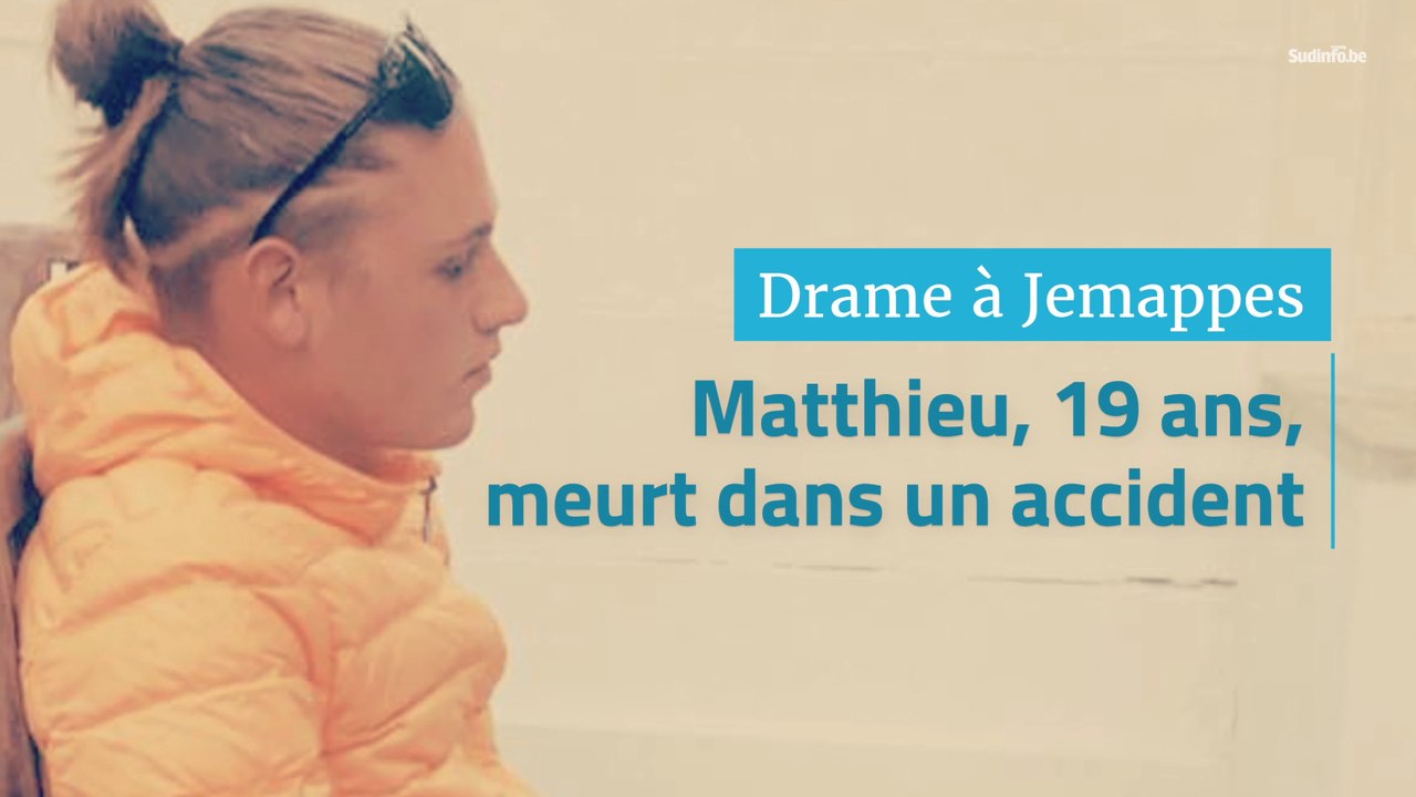 Drame à Jemappes : Matthieu, 19 ans, décède dans un accident