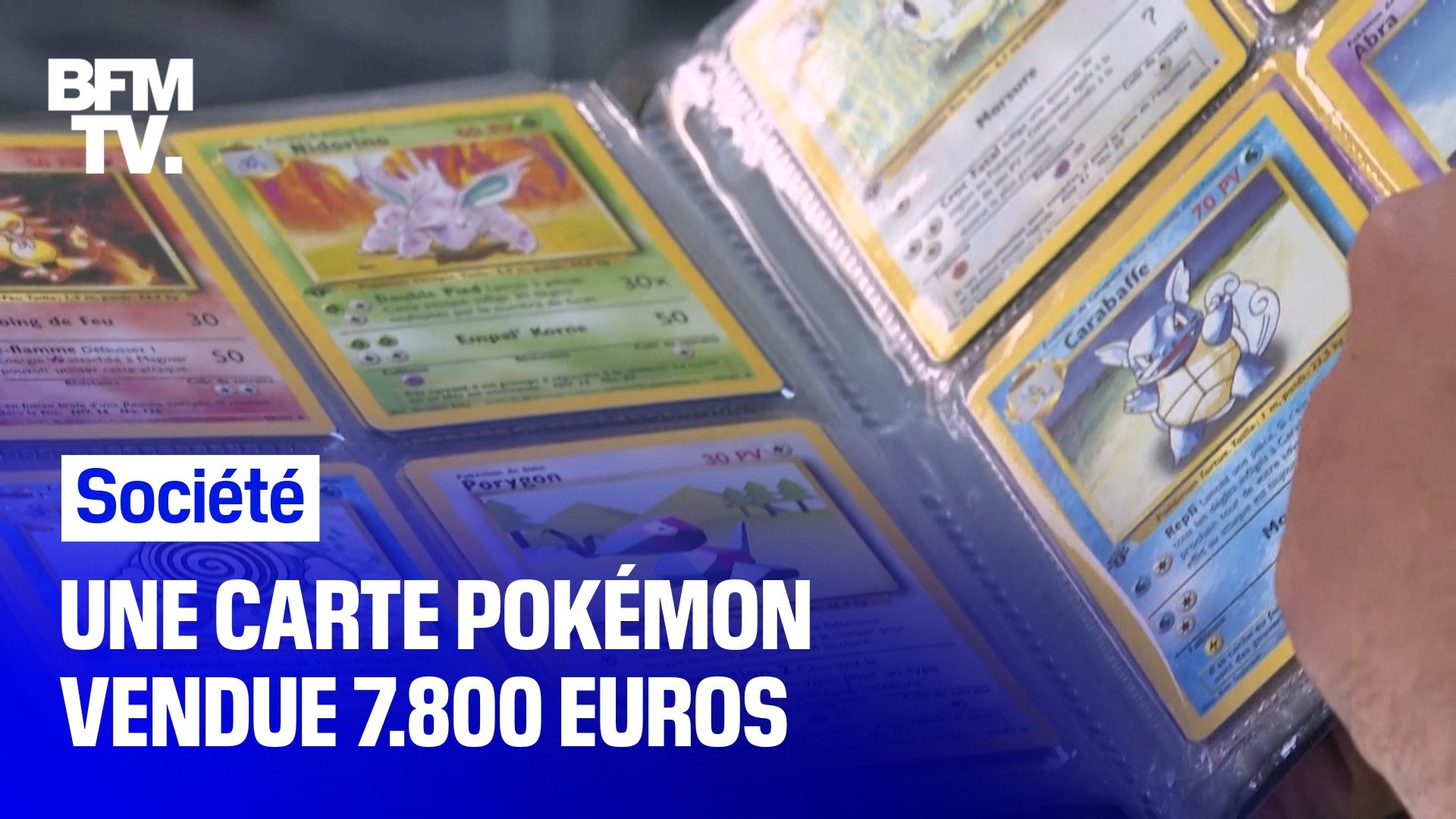 De rares cartes Pokémon aux enchères à Nantes