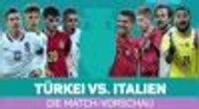 EM 2020: Match-Vorschau Türkei vs. Italien