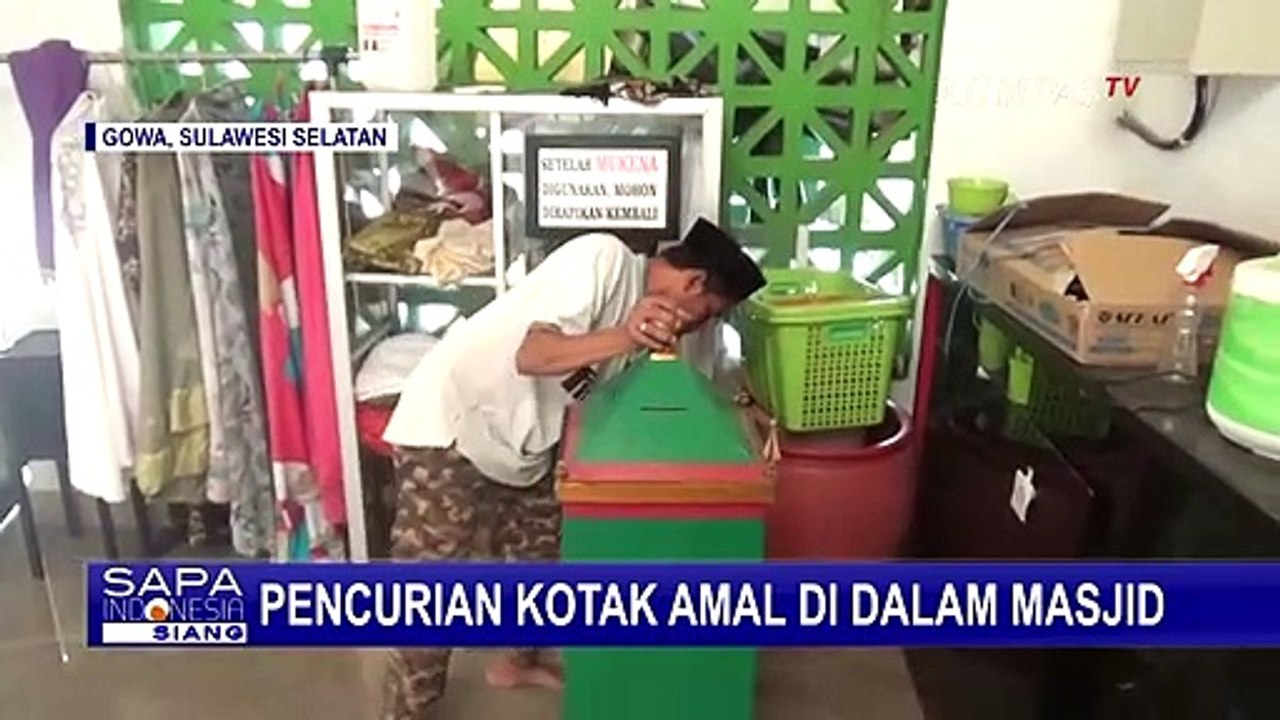 Terjadi Lagi, Uang di Kotak Amal Masjid Tua Katangka Dibobol Maling