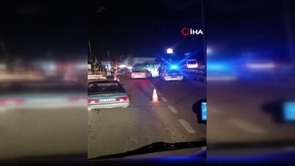 D-100’de 2 kamyon çarpıştı, ortalık savaş alanına döndü