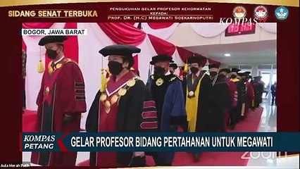 Ini Alasan Megawati Dapat Gelar Profesor Kehormatan dari Universitas Pertahanan