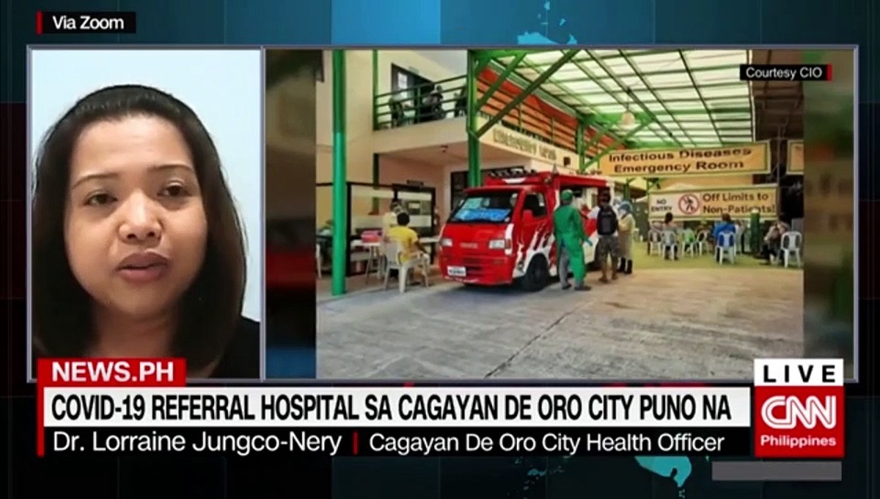 COVID-19 referral hospital sa Cagayan de Oro City puno na | News.PH
