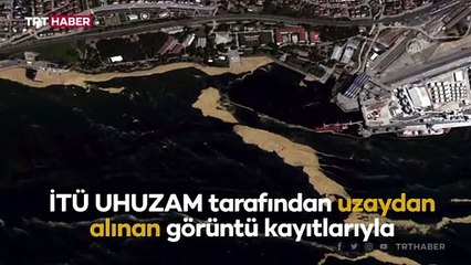 Marmara'daki müsilaj uzaydan görüntülendi