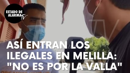 ¡SORPRENDENTE! Confiesan a Vito cómo entran realmente los ilegales en Melilla: “No es por la valla”