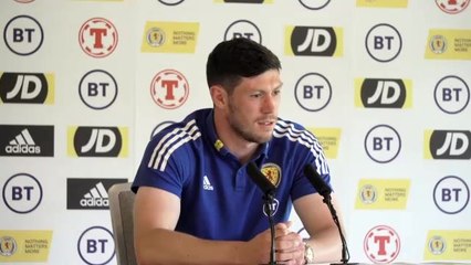 Scotland's Notts Forest defender Scott McKenna on Euros