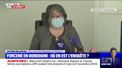 Forcené en Dordogne: "M. Dupin a été mis en examen et placé en détention provisoire (...) mais demeure hospitalisé", annonce la procureure