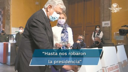 Me siento satisfecho de las elecciones, fueron libres, limpias y no hubo fraude: AMLO