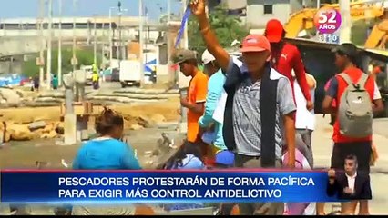 Pescadores de Posorja planifican protestas ante tanta delincuencia