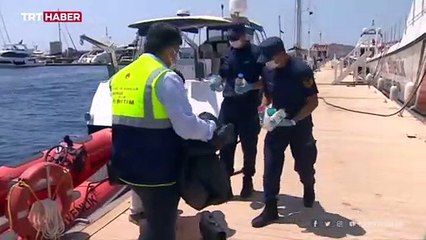 Ege Denizi'nde teknelere kirlilik takibi