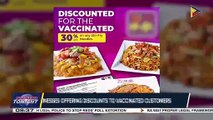 Businesses offering discounts to vaccinated customers