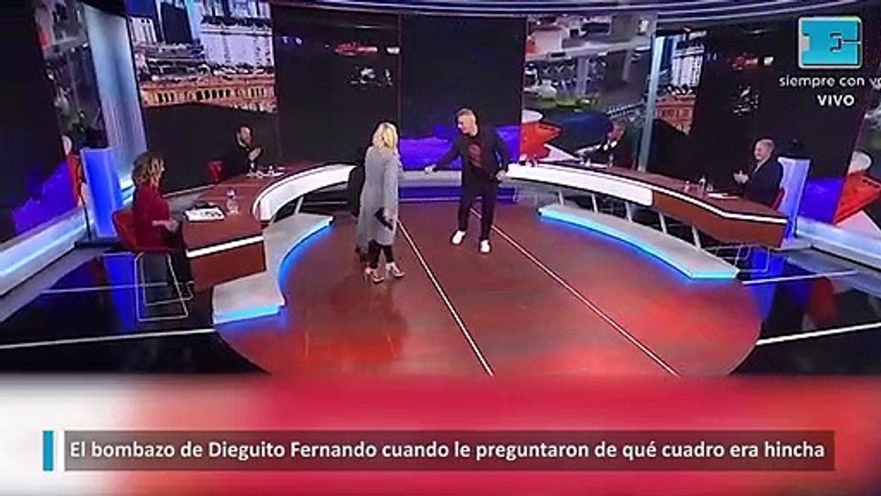 El bombazo de Dieguito Fernando cuando le preguntaron de qué cuadro era hincha