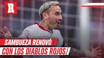 Rubens Sambueza extiende su contrato con Toluca