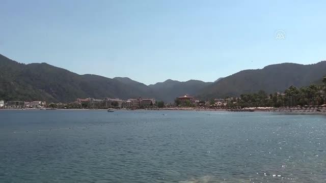 Marmaris İçmeler Halk Plajı hizmete açıldı