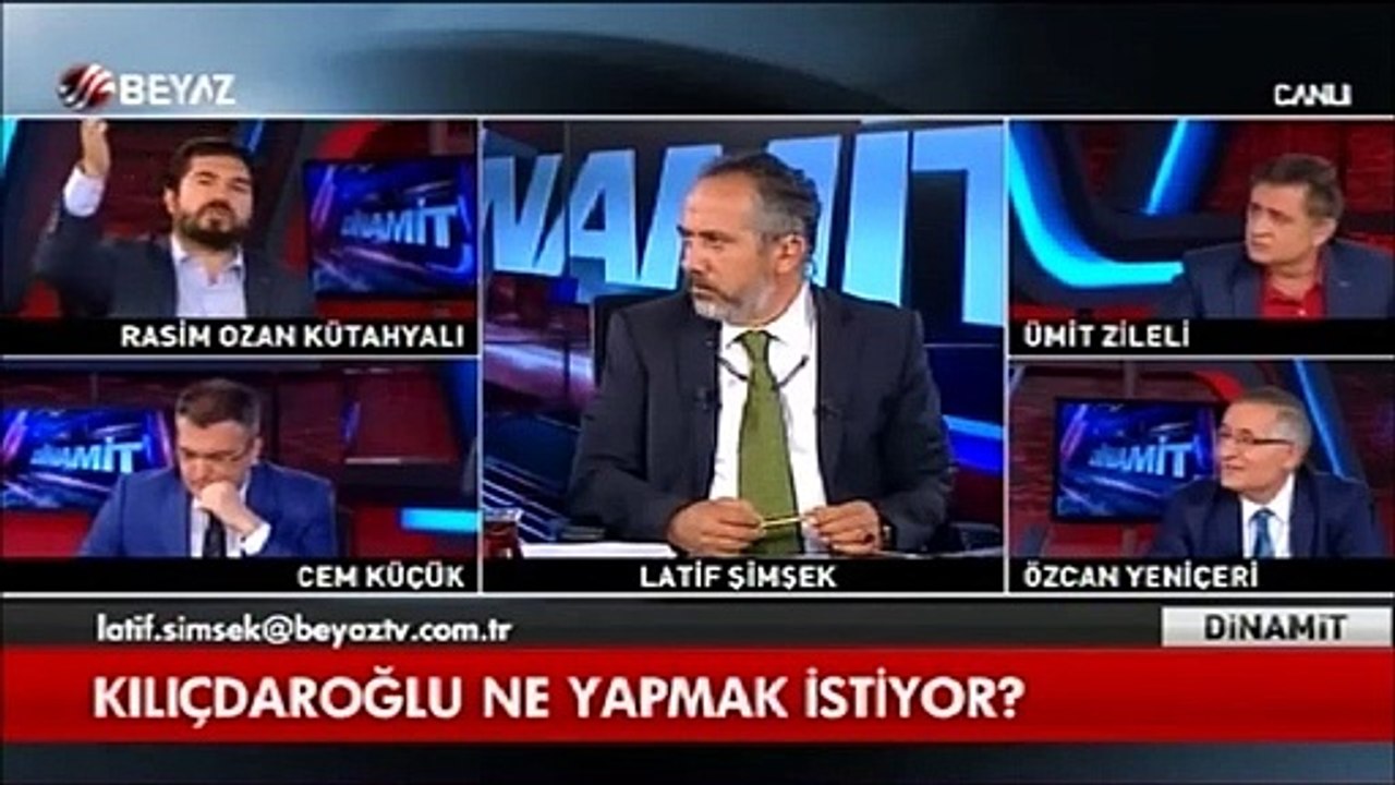 Rasim Ozan ve Ümit Zileli canlı yayında birbirine girdi