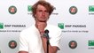 Roland-Garros 2021 - Alexander Zverev : "I lost... Was it a good match? Yeah. But at the end of the day I'm going to fly home tomorrow"