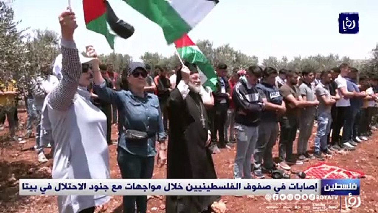إصابات في صفوف الفلسطينيين خلال مواجهات مع جنود الاحتلال في بيتا