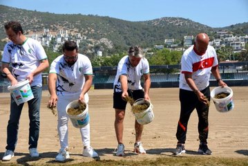 Bodrum İlçe Stadı'nın zemini doğal çim oluyor