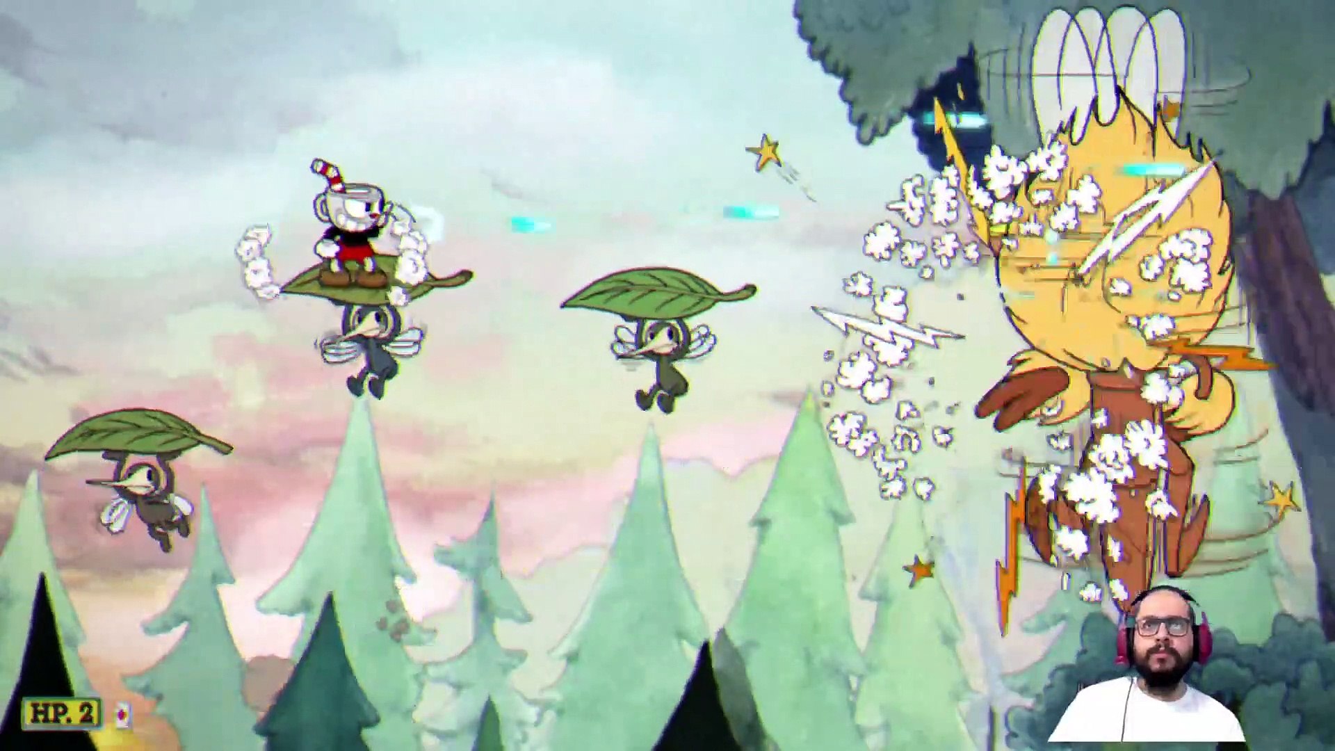 ⁣لعبة كب هيد و هزيمة الوردة فلورا  CupHead - Flora Fury Playthrough part 4 PS5