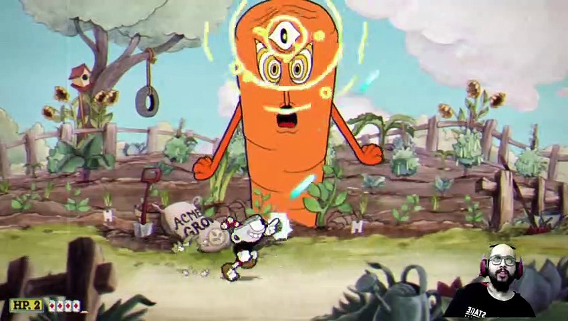 ⁣تجربة لعبة كب هيد CupHead Playthrough part 1