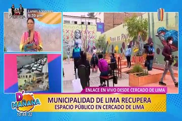 MML recupera espacios en pasaje Paiva