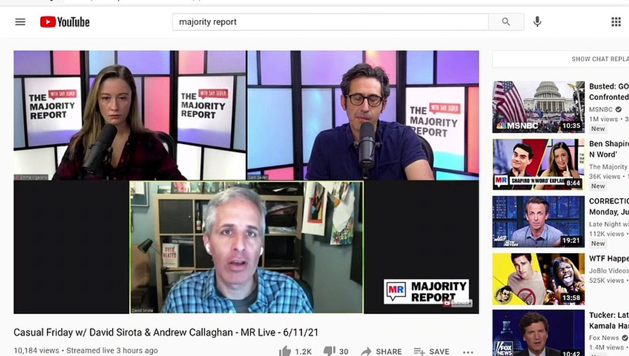 Biden Bipartisanship and the Filibuster - David Sirota MR 6-11-21