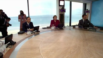 بدء قمة مجموعة السبع سعيا إلى بناء عالم "أفضل"