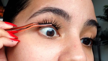 Testing long-lasting waterproof at-home lash extensions