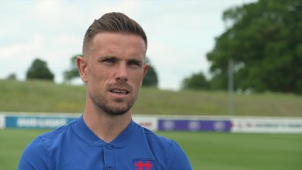 England captain Jordan Henderson on his MBE