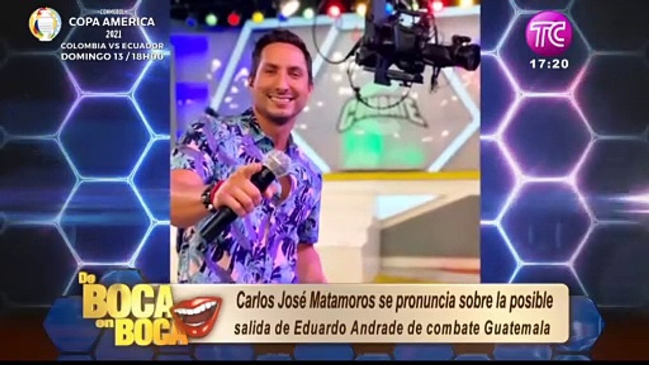 "La inexperiencia te lleva a cometer errores": Carlos José Matamoros sobre Eduardo Andrade