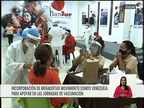 Zulia | Brigadistas del MSV se incorporan a las Jornadas de Vacunación contra la COVID-19