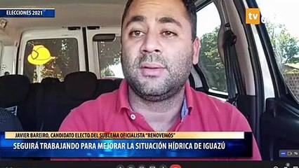 Seguirá trabajando para mejorar la situación hídrica de Iguazú