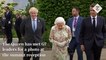 The Queen meets G7 leaders at summit reception
