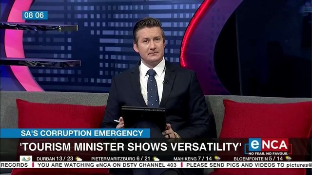 Tourism minister shows appointed Health Minister