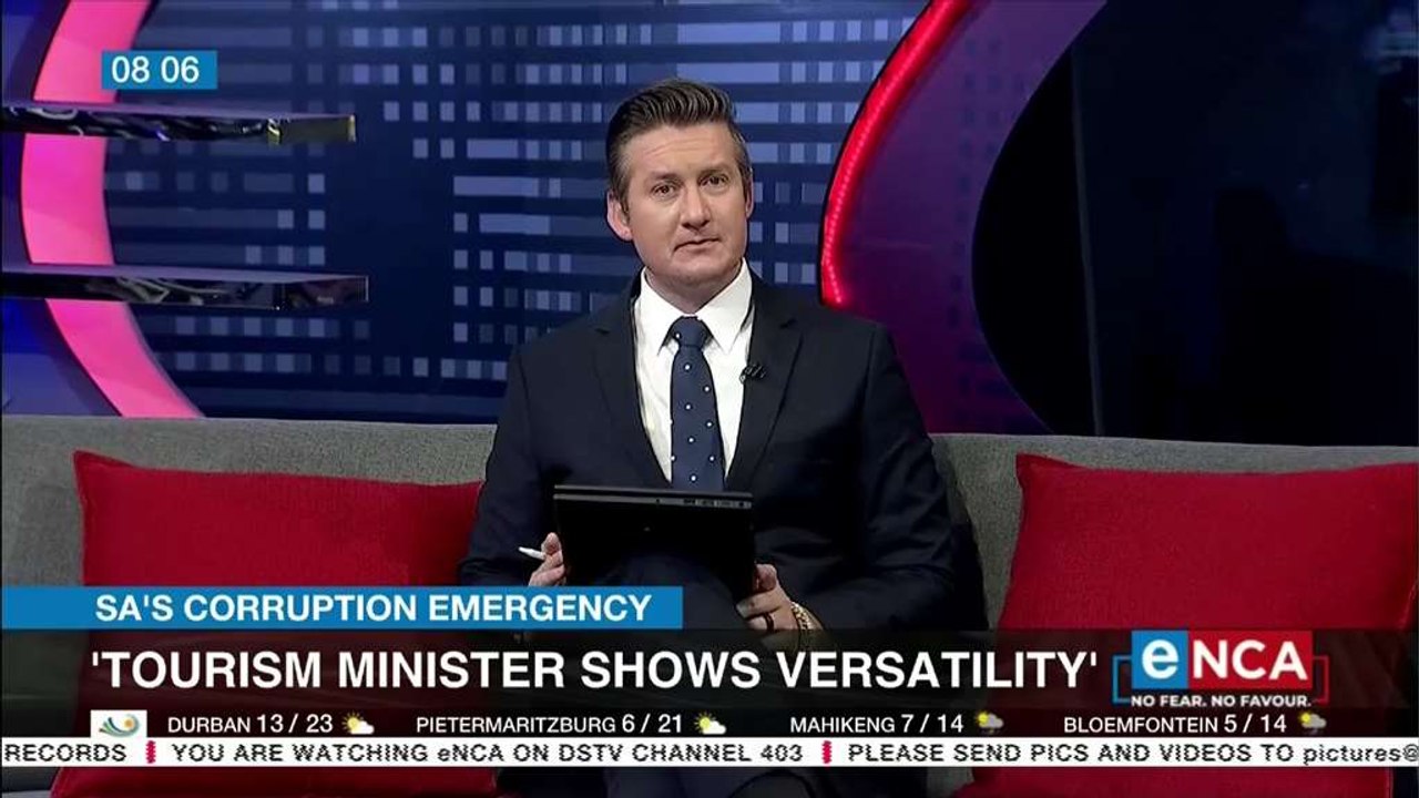 Tourism minister shows appointed Health Minister