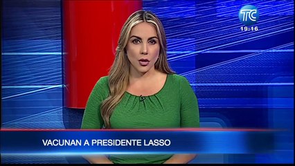 El presidente Lasso se vacunó y anunció la compra de más dosis