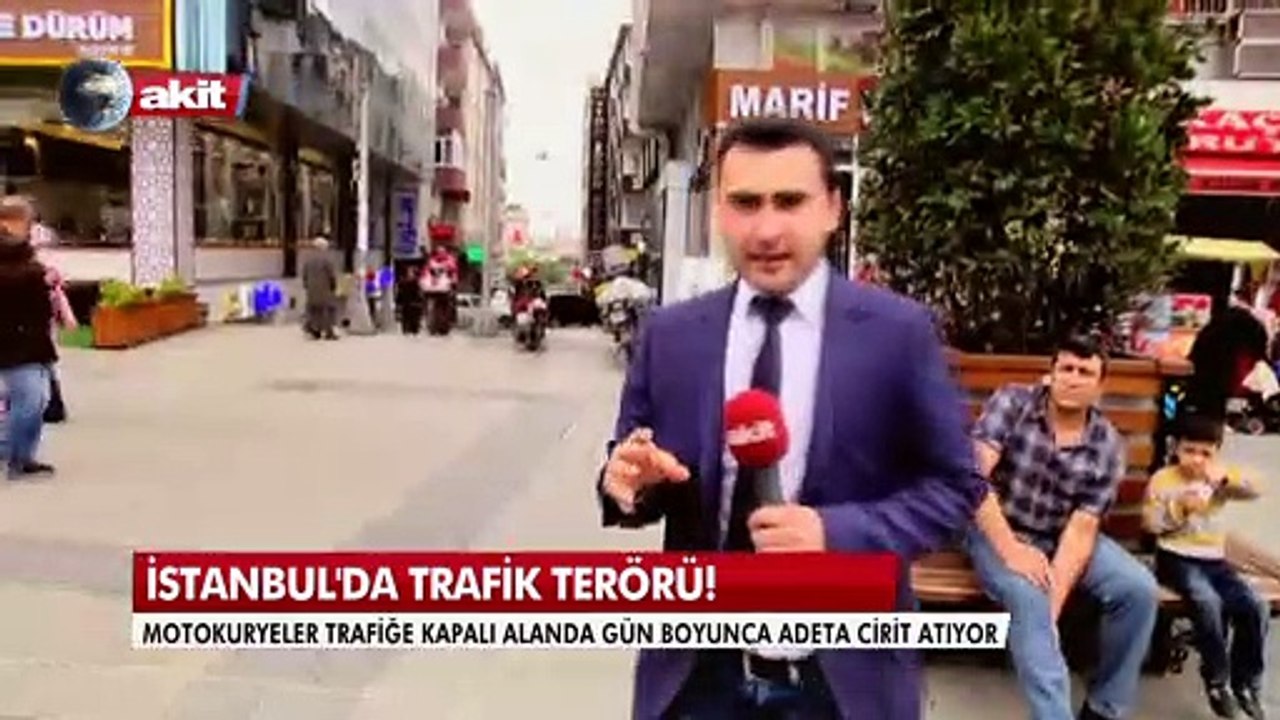 İstanbul Esenler’de Motokurye terörü bitmiyor