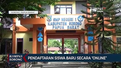 Masuk Pendaftaran Siswa Baru, Smpn 1 Kabupaten Sorong Melaksanakan Secara Online