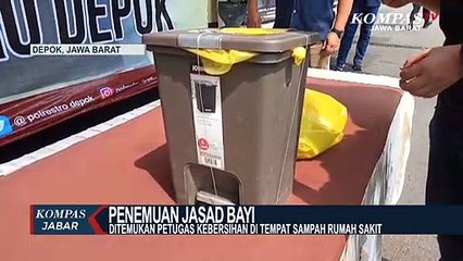 Jasad Bayi Di Depok Ditemukan Petugas Kebersihan