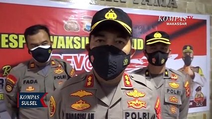 Polres Pelabuhan Makassar Gelar Vaksinasi Massal
