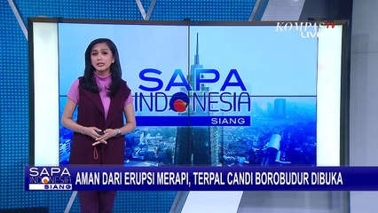 Aman dari Erupsi Merapi, Terpal Penutup Stupa Candi Borobudur Kini Telah Dilepas