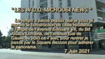 LES W-D.D. MICHOU64 NEWS - 7 JUIN 2021 - PAU - L'AVANCEMENT DES TRAVAUX DE LA CONSTRUCTION DE LA RÉSIDENCE ÉDOUARD VII