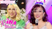 Vice Ganda gets goosebumps with ReiNanay Rhea's winning answer | It's Showtime Reina Ng Tahanan