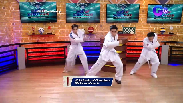 Meet the taekwondo athletes for this NCAA season 96 | Rise Up Stronger