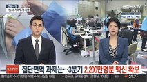 집단면역 과제는…3분기 2,200만명분 백신 확보